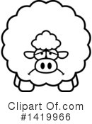 Sheep Clipart #1419966 by Cory Thoman