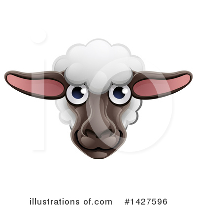Sheep Clipart #1427596 by AtStockIllustration