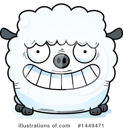 Royalty-Free (RF) Sheep Clipart Illustration by Cory Thoman - Stock Sample #1449471