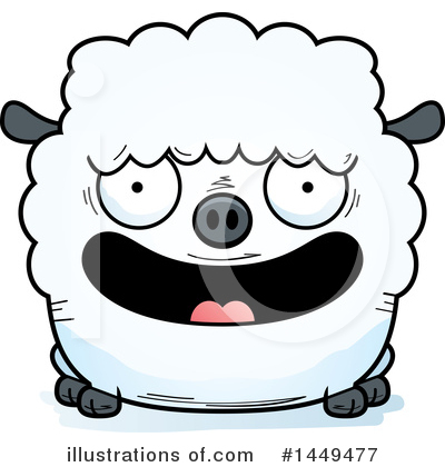 Sheep Clipart #1449477 by Cory Thoman