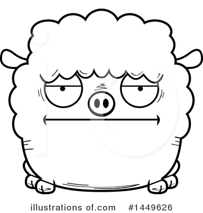 Royalty-Free (RF) Sheep Clipart Illustration by Cory Thoman - Stock Sample #1449626