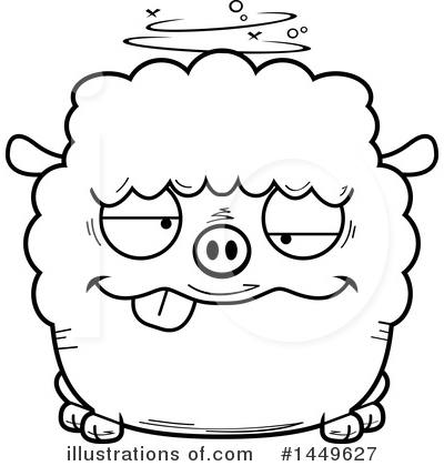Royalty-Free (RF) Sheep Clipart Illustration by Cory Thoman - Stock Sample #1449627