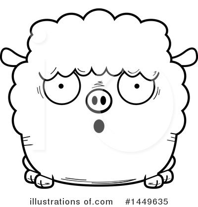 Royalty-Free (RF) Sheep Clipart Illustration by Cory Thoman - Stock Sample #1449635