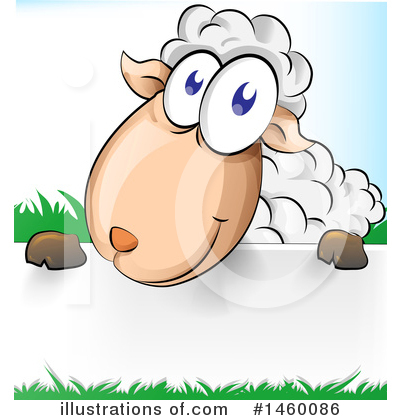 Sheep Clipart #1460086 by Domenico Condello