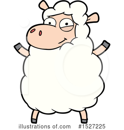 Royalty-Free (RF) Sheep Clipart Illustration by lineartestpilot - Stock Sample #1527225