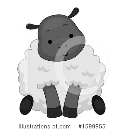 Royalty-Free (RF) Sheep Clipart Illustration by BNP Design Studio - Stock Sample #1599955
