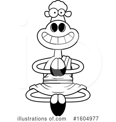 Meditate Clipart #1604977 by Cory Thoman