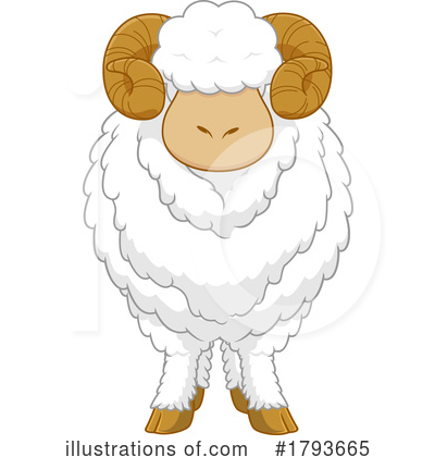 Farm Animals Clipart #1793665 by Hit Toon