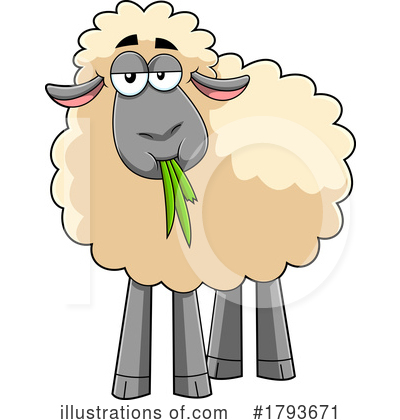 Farm Animals Clipart #1793671 by Hit Toon