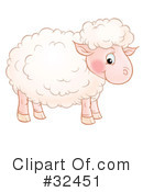 Sheep Clipart #32451 by Alex Bannykh