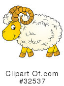 Sheep Clipart #32537 by Alex Bannykh