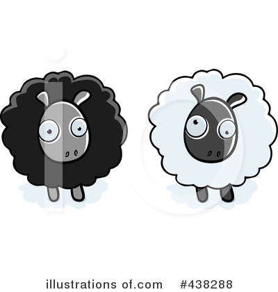 Royalty-Free (RF) Sheep Clipart Illustration by Cory Thoman - Stock Sample #438288