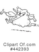 Sheep Clipart #442393 by toonaday