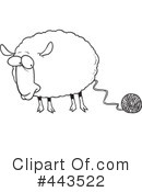 Sheep Clipart #443522 by toonaday