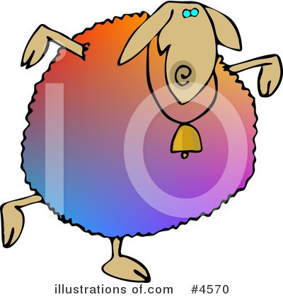 Sheep Clipart #4570 by djart
