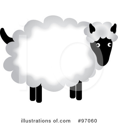 Sheep Clipart #97060 by Pams Clipart