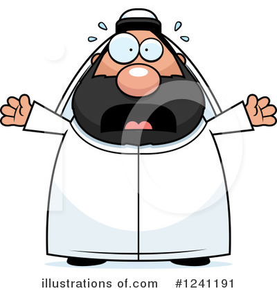 Royalty-Free (RF) Sheikh Clipart Illustration by Cory Thoman - Stock Sample #1241191