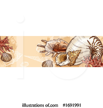 Royalty-Free (RF) Shells Clipart Illustration by Vector Tradition SM - Stock Sample #1691991