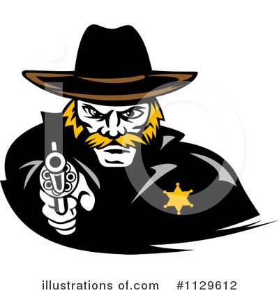 Cowboy Clipart #1129612 by Vector Tradition SM