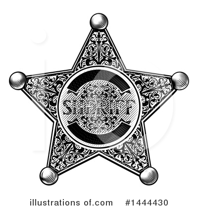 Royalty-Free (RF) Sheriff Clipart Illustration by AtStockIllustration - Stock Sample #1444430