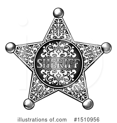 Royalty-Free (RF) Sheriff Clipart Illustration by AtStockIllustration - Stock Sample #1510956
