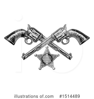 Royalty-Free (RF) Sheriff Clipart Illustration by AtStockIllustration - Stock Sample #1514489