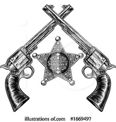 Royalty-Free (RF) Sheriff Clipart Illustration by AtStockIllustration - Stock Sample #1669497