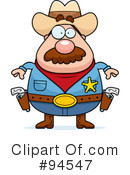Sheriff Clipart #94547 by Cory Thoman