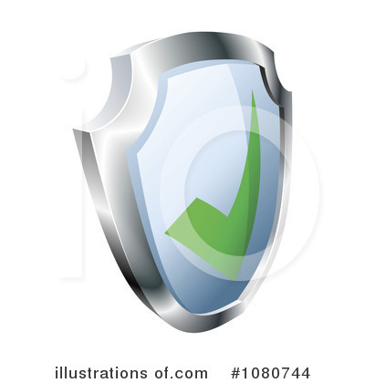 Royalty-Free (RF) Shield Clipart Illustration by AtStockIllustration - Stock Sample #1080744