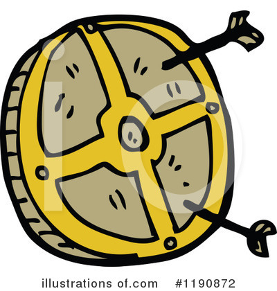 Royalty-Free (RF) Shield Clipart Illustration by lineartestpilot - Stock Sample #1190872