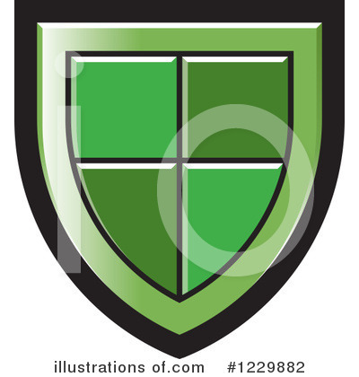 Royalty-Free (RF) Shield Clipart Illustration by Lal Perera - Stock Sample #1229882