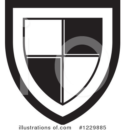 Royalty-Free (RF) Shield Clipart Illustration by Lal Perera - Stock Sample #1229885
