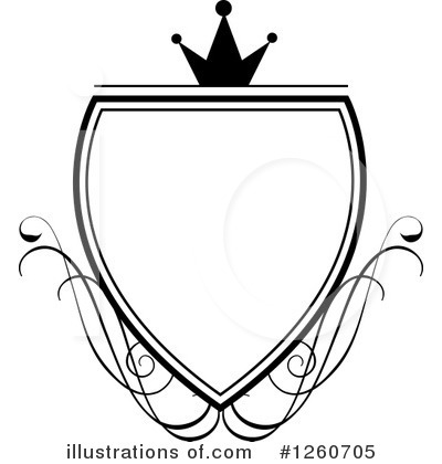 Royalty-Free (RF) Shield Clipart Illustration by OnFocusMedia - Stock Sample #1260705