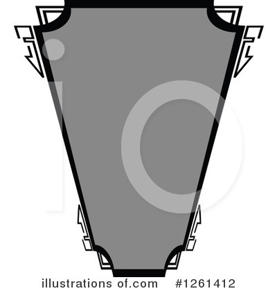 Royalty-Free (RF) Shield Clipart Illustration by Chromaco - Stock Sample #1261412