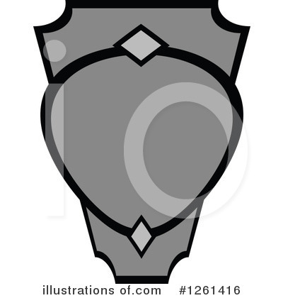 Royalty-Free (RF) Shield Clipart Illustration by Chromaco - Stock Sample #1261416