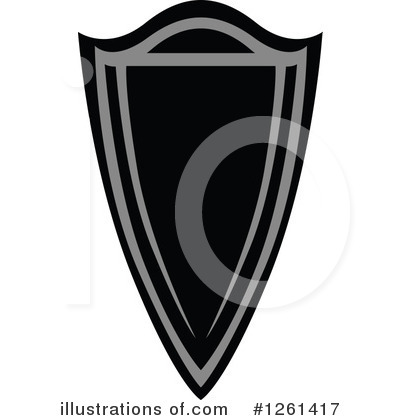 Royalty-Free (RF) Shield Clipart Illustration by Chromaco - Stock Sample #1261417