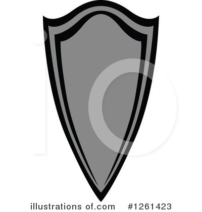 Royalty-Free (RF) Shield Clipart Illustration by Chromaco - Stock Sample #1261423