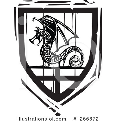 Dragon Clipart #1266872 by xunantunich