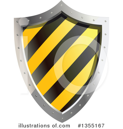 Royalty-Free (RF) Shield Clipart Illustration by Vector Tradition SM - Stock Sample #1355167