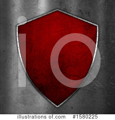 Royalty-Free (RF) Shield Clipart Illustration by KJ Pargeter - Stock Sample #1580225