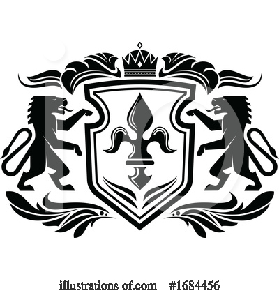 Royalty-Free (RF) Shield Clipart Illustration by Vector Tradition SM - Stock Sample #1684456