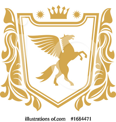 Royalty-Free (RF) Shield Clipart Illustration by Vector Tradition SM - Stock Sample #1684471