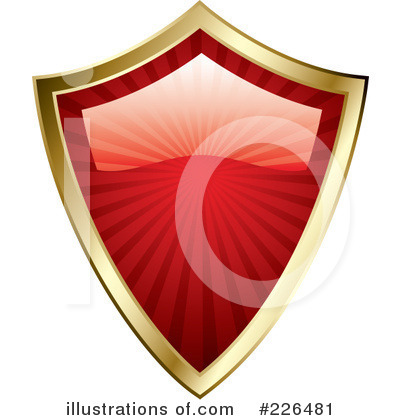 Royalty-Free (RF) Shield Clipart Illustration by TA Images - Stock Sample #226481