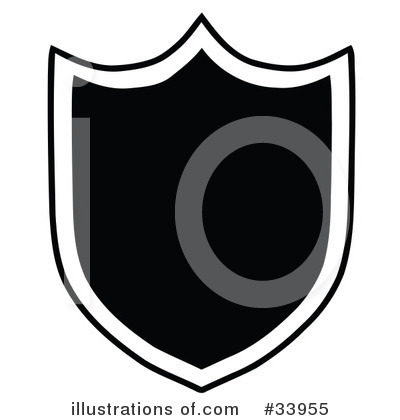 Royalty-Free (RF) Shield Clipart Illustration by C Charley-Franzwa - Stock Sample #33955