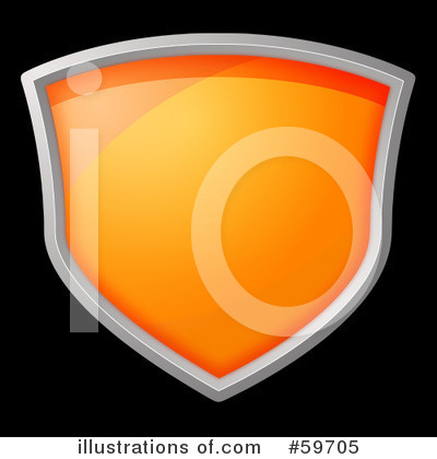 Royalty-Free (RF) Shield Clipart Illustration by oboy - Stock Sample #59705