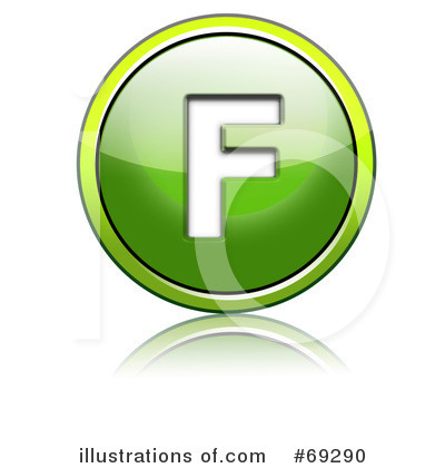 Royalty-Free (RF) Shiny Green Button Clipart Illustration by chrisroll - Stock Sample #69290