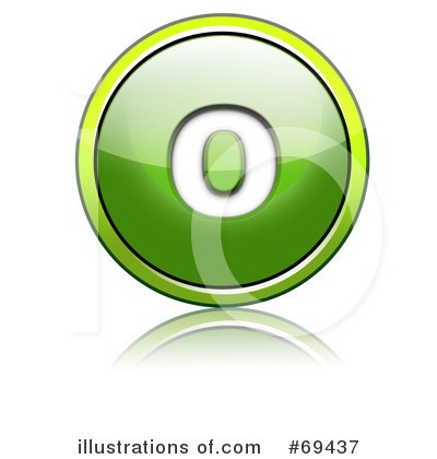 Royalty-Free (RF) Shiny Green Button Clipart Illustration by chrisroll - Stock Sample #69437