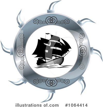 Royalty-Free (RF) Ship Clipart Illustration by Vector Tradition SM - Stock Sample #1064414