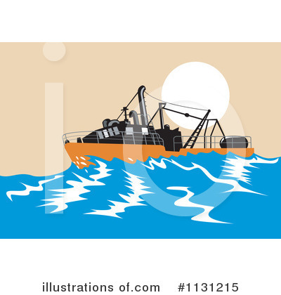 Ship Clipart #1131215 - Illustration by patrimonio