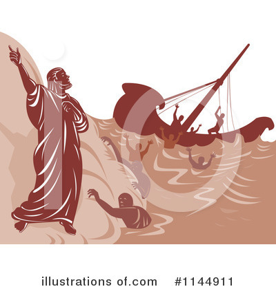Royalty-Free (RF) Ship Clipart Illustration by patrimonio - Stock Sample #1144911